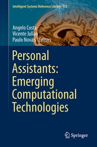 Enlarge image Cover: Personal Assistants: Emerging Computational Technologies - Springer