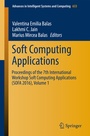 Cover: Soft Computing Applications - Springer