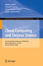 Cover: Cloud Computing and Services Science - Springer