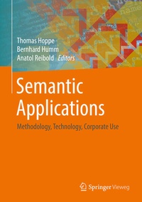 Enlarge image Cover: Semantic Applications - Springer Vieweg