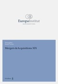 Cover: Mergers & Acquisitions XIX - Schulthess Juristische Medien