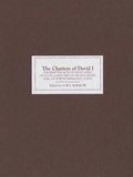 Cover: The Charters of David I - Boydell Press