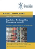 Cover: Ergebnisse des Leopoldina-F&ouml;rderprogramms IX - Wissenschaftliche Verlagsgesellschaft