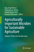 Cover: Agriculturally Important Microbes for Sustainable Agriculture - Springer