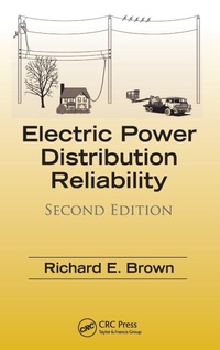 Enlarge image Cover: Electric Power Distribution Reliability - CRC Press