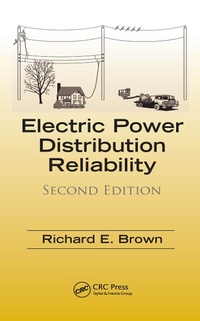 Enlarge image Cover: Electric Power Distribution Reliability - CRC Press
