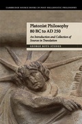 Cover: Platonist Philosophy 80 BC to AD 250 - Cambridge University Press