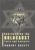 Cover: Approaching the Holocaust - Vallentine Mitchell & Co Ltd