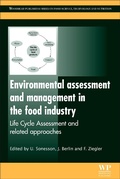 Cover: Environmental Assessment and Management in the Food Industry - Woodhead Publishing