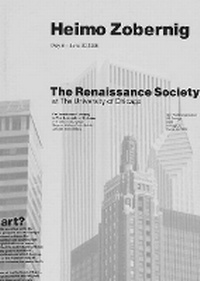 Enlarge image Cover: Heimo Zobernig - Renaissance Society at the University of Chicago