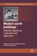 Cover: Modern Earth Buildings - Woodhead Publishing Ltd