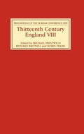 Cover: Thirteenth Century England VIII - Boydell Press