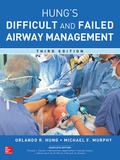 Cover: Management of the Difficult and Failed Airway, Third Edition - McGraw-Hill Education