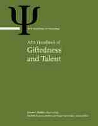 Enlarge image Cover: APA Handbook of Giftedness and Talent - American Psychological Association
