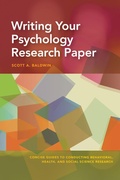 Cover: Writing Your Psychology Research Paper - American Psychological Association