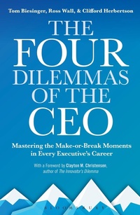 Abbildung von: The Four Dilemmas of the CEO - Bloomsbury Business