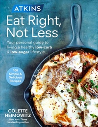 Enlarge image Cover: Atkins: Eat Right, Not Less - Vermilion