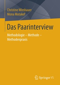 Abbildung von: Das Paarinterview - Springer VS