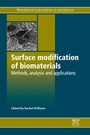 Cover: Surface Modification of Biomaterials - Woodhead Publishing Ltd