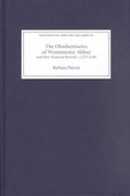 Cover: The Obedientiaries of Westminster Abbey and their Financial Records, c.1275-1540 - Boydell Press