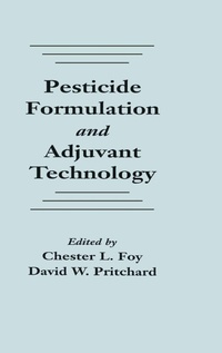 Enlarge image Cover: Pesticide Formulation and Adjuvant Technology - CRC Press