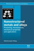 Cover: Nanostructured Metals and Alloys - Woodhead Publishing Ltd