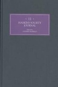 Cover: The Haskins Society Journal 11 - Boydell Press