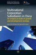 Cover: Multinational Corporation Subsidiaries in China - Woodhead Publishing