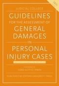 Cover: Guidelines for the Assessment of General Damages in Personal Injury Cases - Oxford University Press