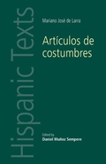 Cover: ArtiCulos De Costumbres - Manchester University Press