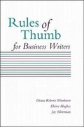 Cover: Rules of Thumb for Business Writers - McGraw Hill Higher Education