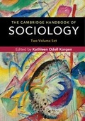 Cover: The Cambridge Handbook of Sociology 2 Volume Hardback Set - Cambridge University Press