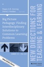 Cover: Big Picture Pedagogy - Jossey-Bass