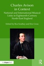 Cover: Charles Avison in Context - Routledge