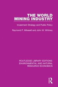 Abbildung von: The World Mining Industry - Routledge