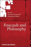 Cover: Foucault and Philosophy - Wiley-Blackwell