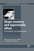 Cover: Shape Memory and Superelastic Alloys - Woodhead Publishing Ltd
