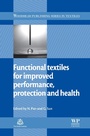 Cover: Functional Textiles for Improved Performance, Protection and Health - Woodhead Publishing Ltd