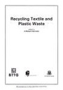 Cover: Recycling Textile and Plastic Waste - Woodhead Publishing
