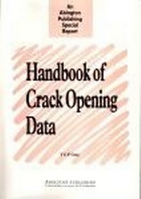 Enlarge image Cover: Handbook of Crack Opening Data - Woodhead Publishing