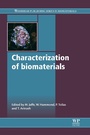 Cover: Characterization of Biomaterials - Woodhead Publishing Ltd