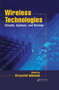 Enlarge image Cover: Wireless Technologies - CRC Press