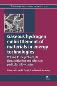 Abbildung von: Gaseous Hydrogen Embrittlement of Materials in Energy Technologies - Woodhead Publishing
