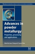 Cover: Advances in Powder Metallurgy - Woodhead Publishing Ltd