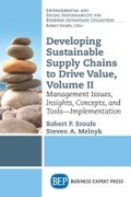 Cover: Developing Sustainable Supply Chains to Drive Value, Volume II - Business Expert Press