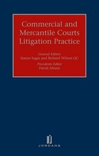 Enlarge image Cover: Commercial and Mercantile Courts Litigation Practice - Jordan Publishing