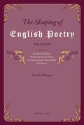 Cover: The Shaping of English Poetry - Volume IV - Peter Lang Verlag