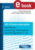 Cover: LRS-F&ouml;rdermaterialien 1 - Auer Verlag in der AAP Lehrerwelt GmbH