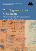 Cover: Zur Gegenwart der Geschichte - new academic press