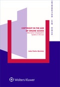 Cover: Copyright in the Age of Online Access - Kluwer Law International